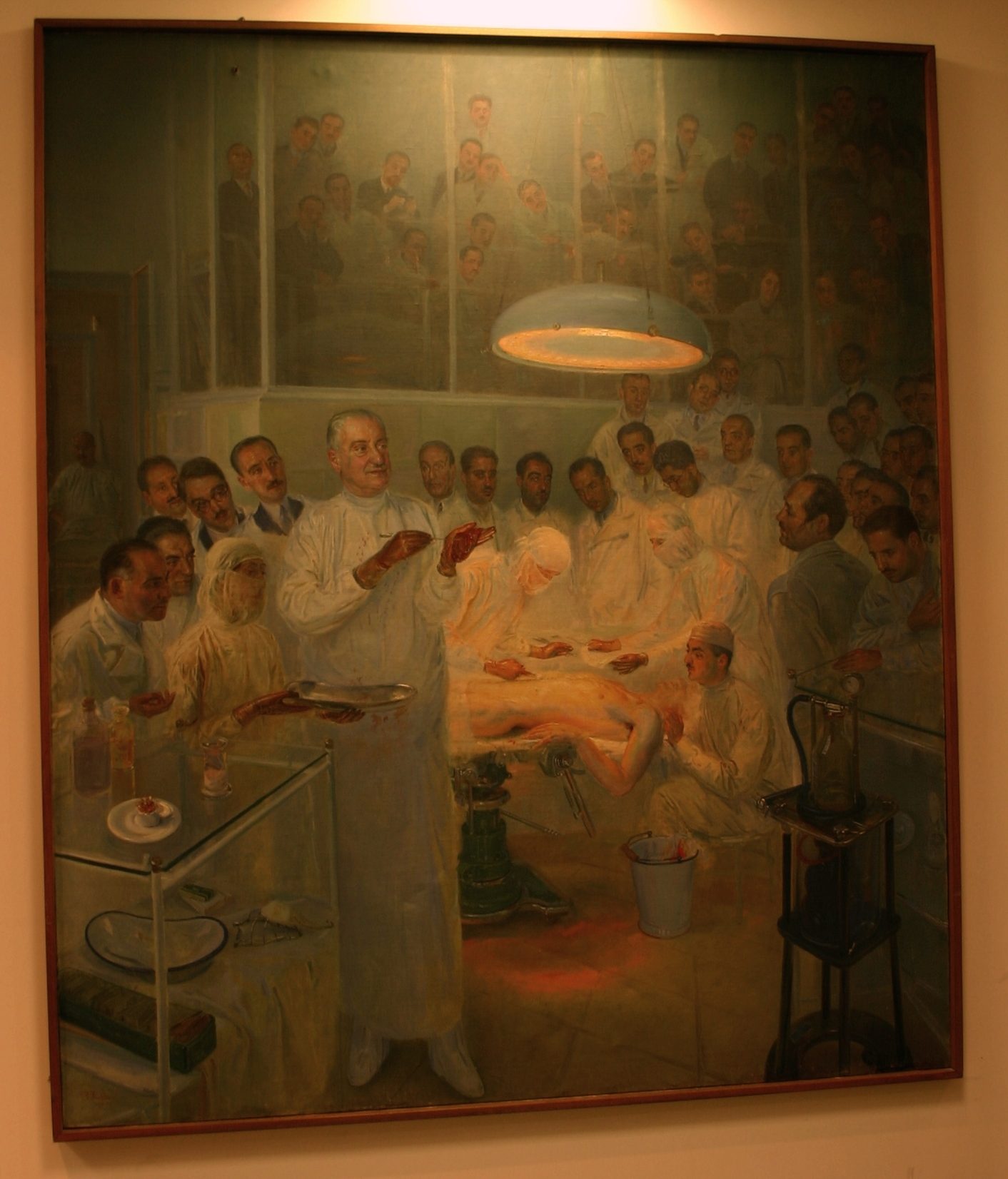 Roberto Alessandri and disciples, by Roberto Fantuzzi, Rome - 01.JPG